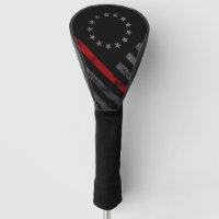Red Line Vintage Betsy Ross American Flag