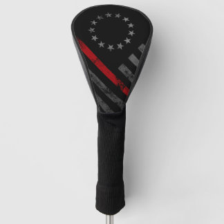Red Line Vintage Betsy Ross American Flag Golf Head Cover