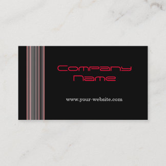 Red Lines Business Card