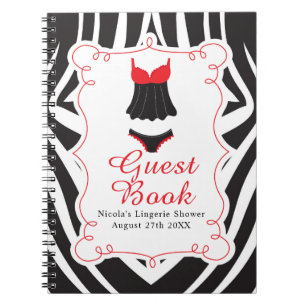 Red Lingerie Party  Notebook