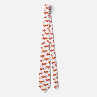 Red Lion Art Neck Tie