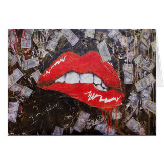 Red lips cards