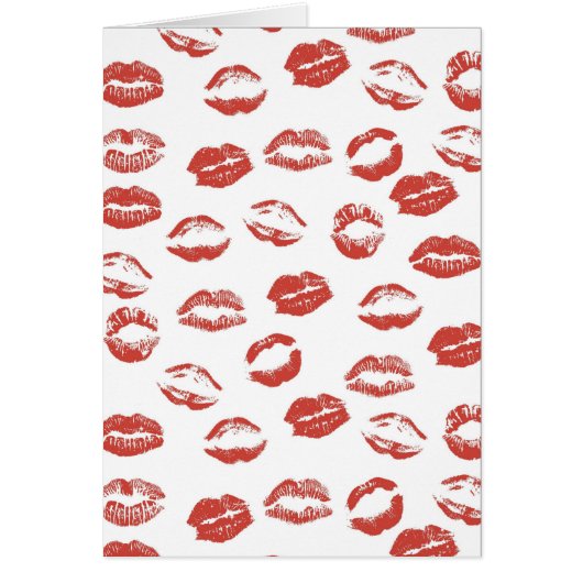 Red Lips Cards (Front)