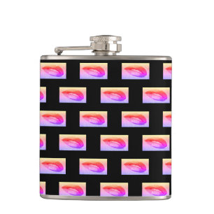 Red Lips Flask