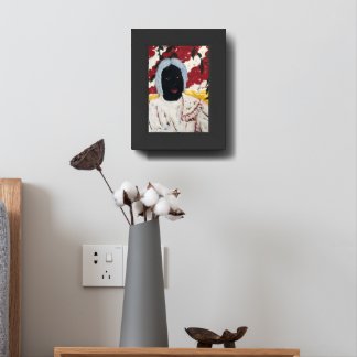 Red Lips Framed Art