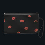 Red Lips Kiss Make-up Bag<br><div class="desc">Red Lips Kiss Make-up Bag</div>