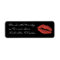 Red Lips Kiss Return Address Labels