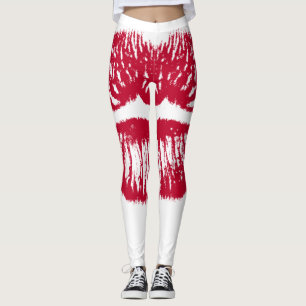 Red Lips Leggings