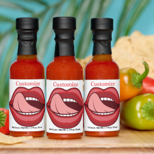 Red Lips Open Mouth Thunder_Cove Hot Sauces
