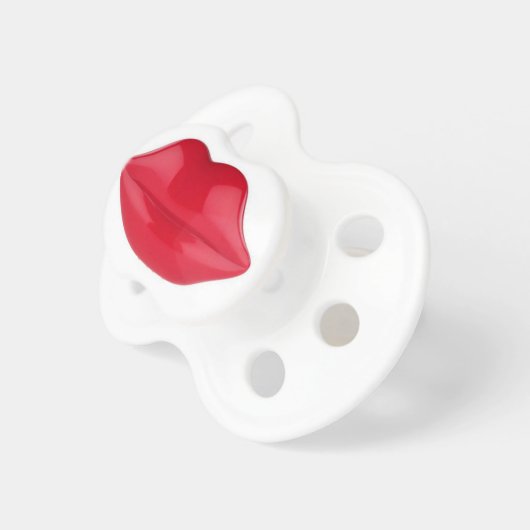 RED LIPS PACIFIER (Front Right)