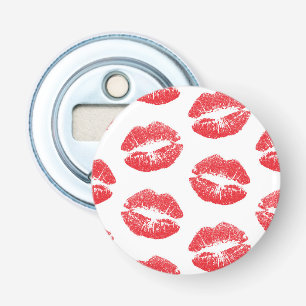 Red Lips, Pattern Of Lips, Red Lipstick, Kiss Bottle Opener
