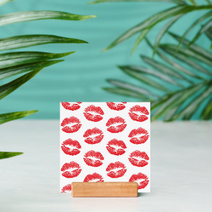 Red Lips, Pattern Of Lips, Red Lipstick, Kiss Holder