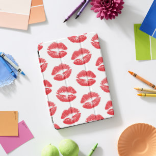 Red Lips, Pattern Of Lips, Red Lipstick, Kiss iPad Pro Cover