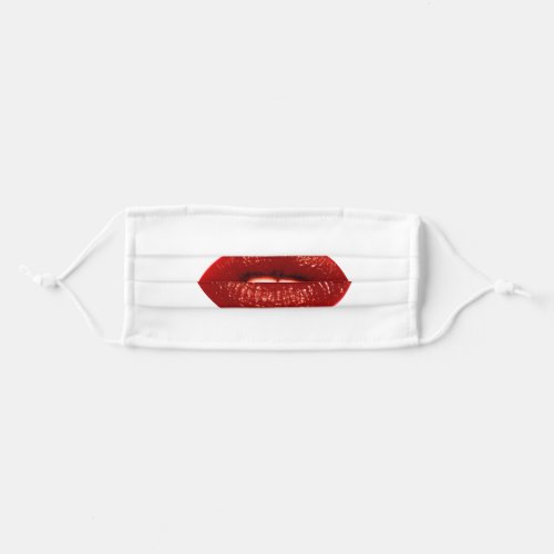 Red Lips Red lipstick hot lips Adult Cloth Face Mask