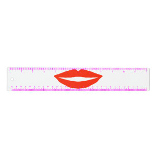 Red Lips Ruler