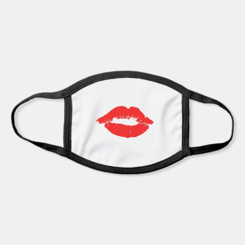 Red Lips Smile Face Mask