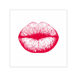 Red Lips Stamps | Zazzle