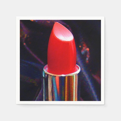 Red Lipstick Napkins