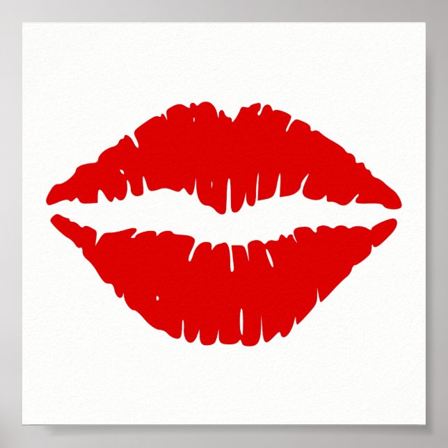 Red Lipstick Poster (Front)