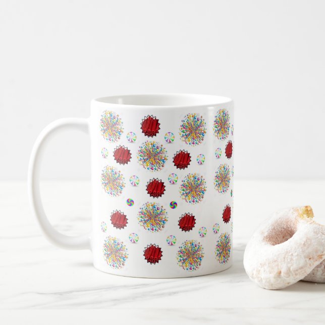Red Liquorice Mug (With Donut)