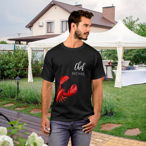 Red lobster chef name T_Shirt