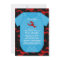 Red Lobster Crayfish Baby Boy Shower Invita