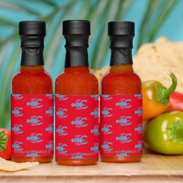 Red Lobster  Ginger Jars Jar Wedding  Hot Sauces (Multi)