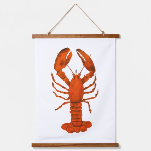 Red Lobster  Hanging Tapestry