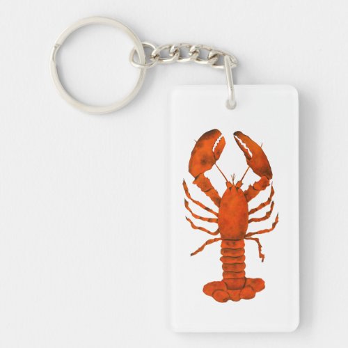 Red Lobster Keychain
