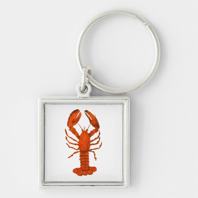 Red Lobster Keychain (Front)