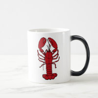 Red Lobster Magic Mug