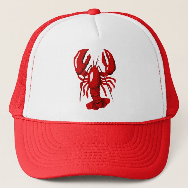 Red Lobster Mesh Hat (Front)