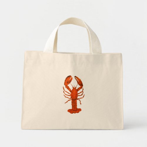 Red Lobster Mini Tote Bag