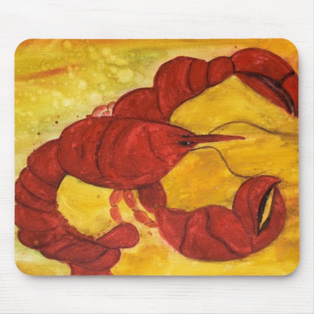 Red Lobster Mousepad (Front)