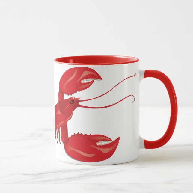 Red Lobster Mug (Right)