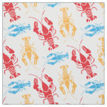 Red Lobster New England Lobster Dinner Fabric | Zazzle