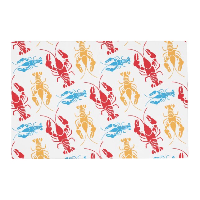 Red Lobster New England Picnic Lobster Bake Placemat (Front)