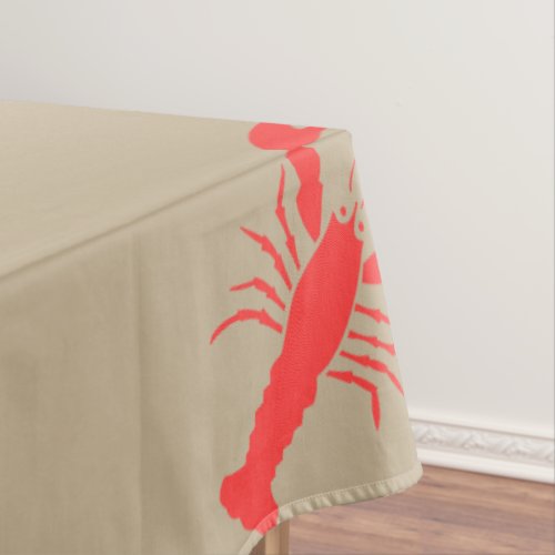 red lobster pattern  Tablecloth