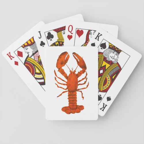 Red Lobster Playing Cards