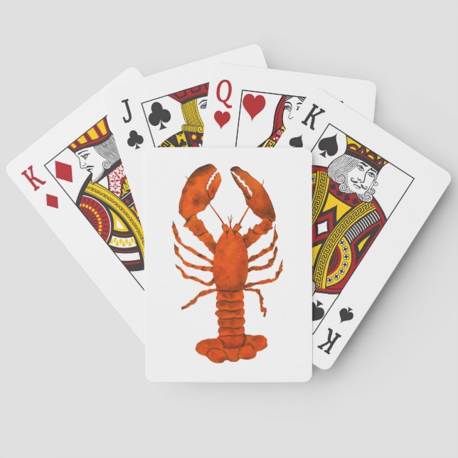Red Lobster Poker Cards (Back)