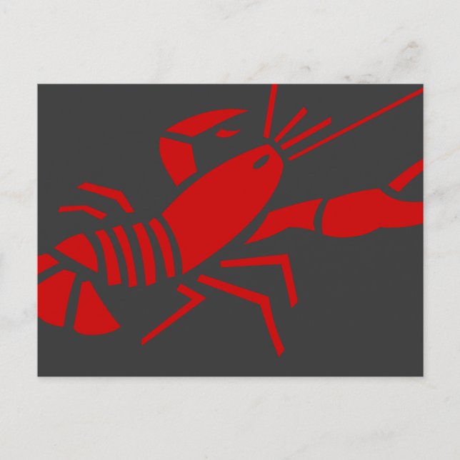 Red lobster postcards (Front)
