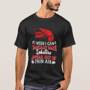 Red Lobster Seafood  Crustacean  Magic Lobster T-Shirt