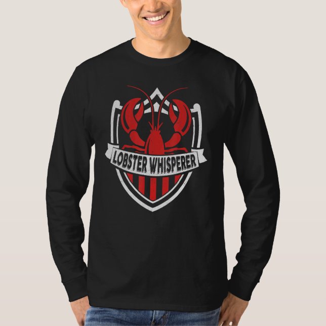 Red Lobster Seafood - Lobster Whisperer T-Shirt (Front)