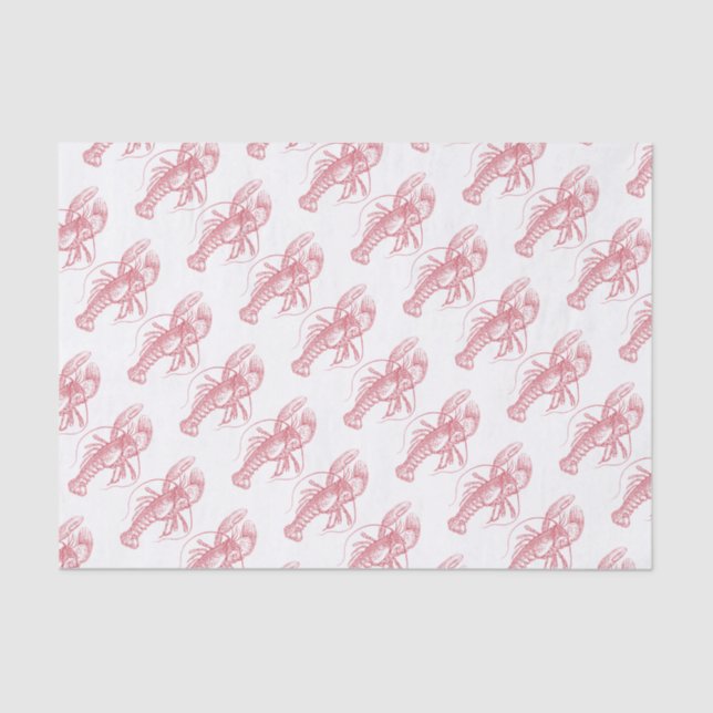 Red Lobster Tissue Paper (Front)
