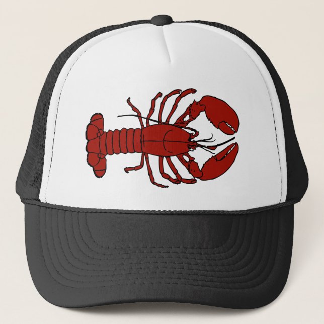 Red Lobster Trucker Hat (Front)