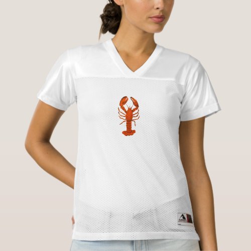 Red Lobster Womens Football Jersey