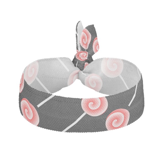 Red Lollipop Hair Tie (Front)