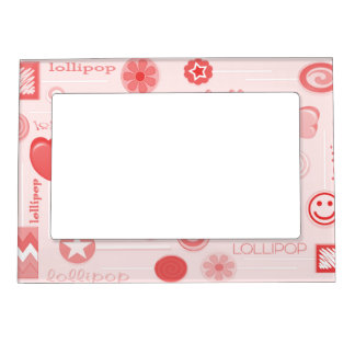 Red Lollipop Magnetic Frame