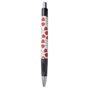 Red Lollipops, Heart Lollipops, Lollipop Pattern Pen
