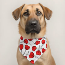 Red Lollipops, Heart Lollipops, Lollipop Pattern